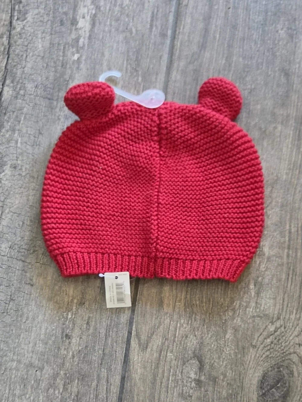 GAP Baby NWT/EUC 6-12 Months Red Sweater Hat and Booties